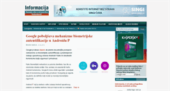 Desktop Screenshot of informacija.rs