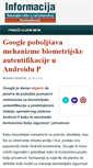 Mobile Screenshot of informacija.rs